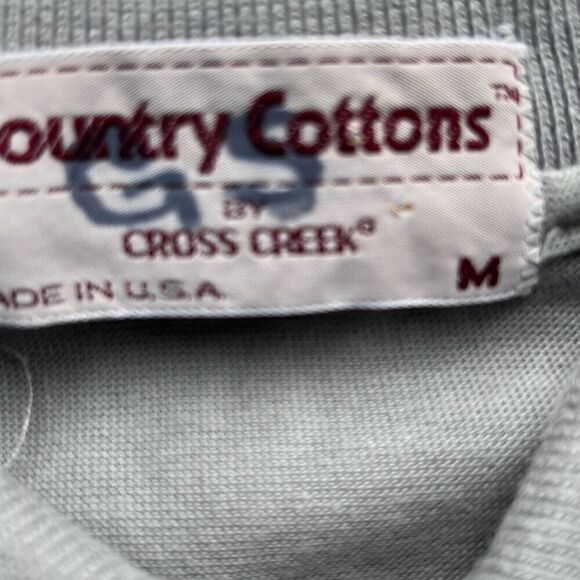 (2) Vintage La Mode & Country Origins Pocket Polo Mens Small - Picture 3 of 16